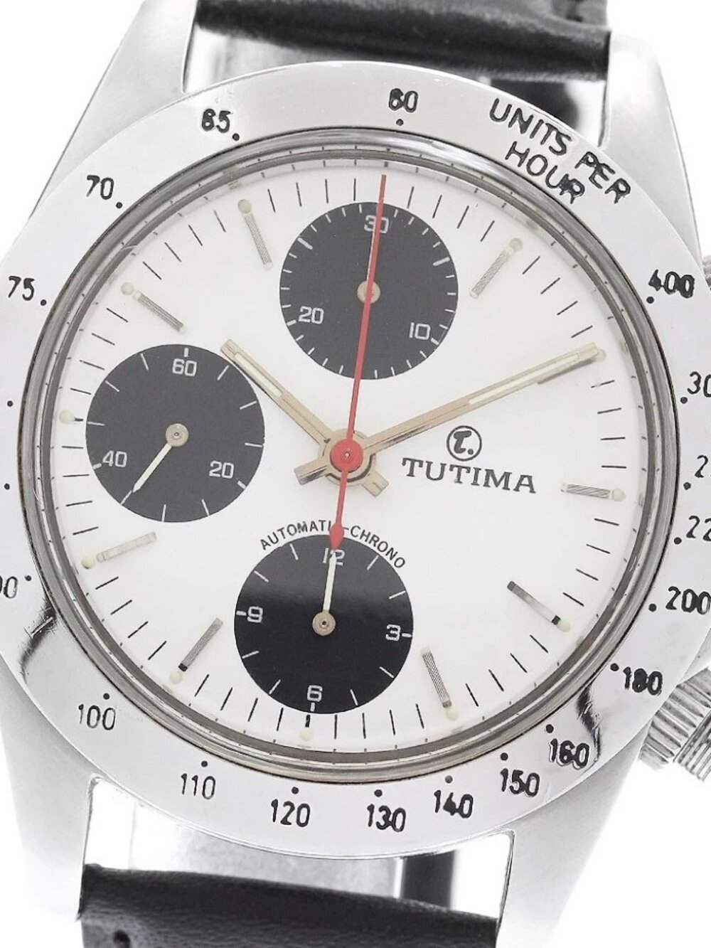 TUTIMA 793 Chronograph White / Black Dial Automatic Men's Watch_899812